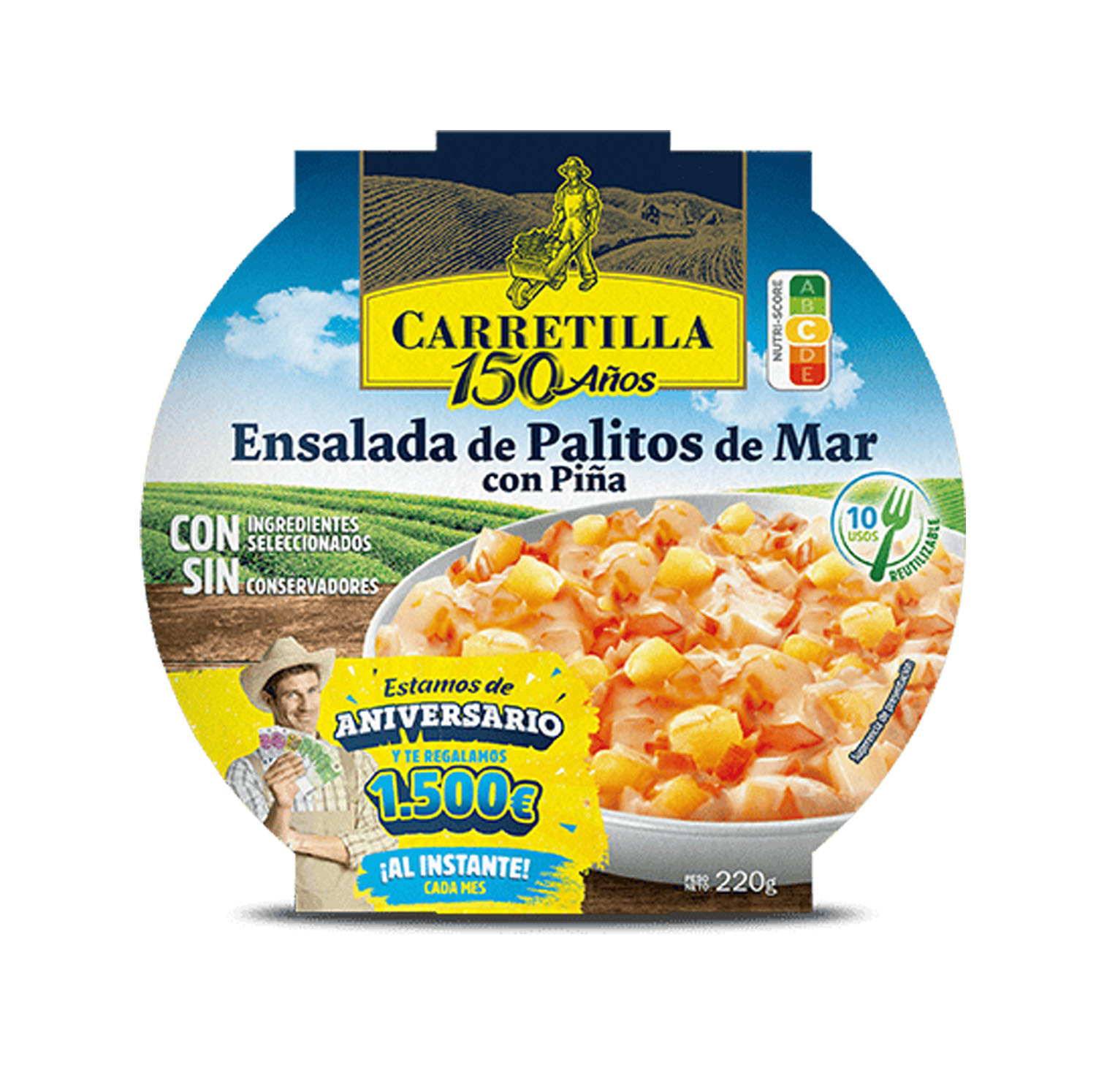 Ensaladas Carretilla - Palitos de Mar